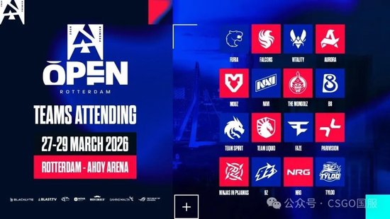 【蜗牛电竞】110万美元的BLAST鹿特丹今天开战，TYLOO首战FURIA！【EV扑克小游戏官网】