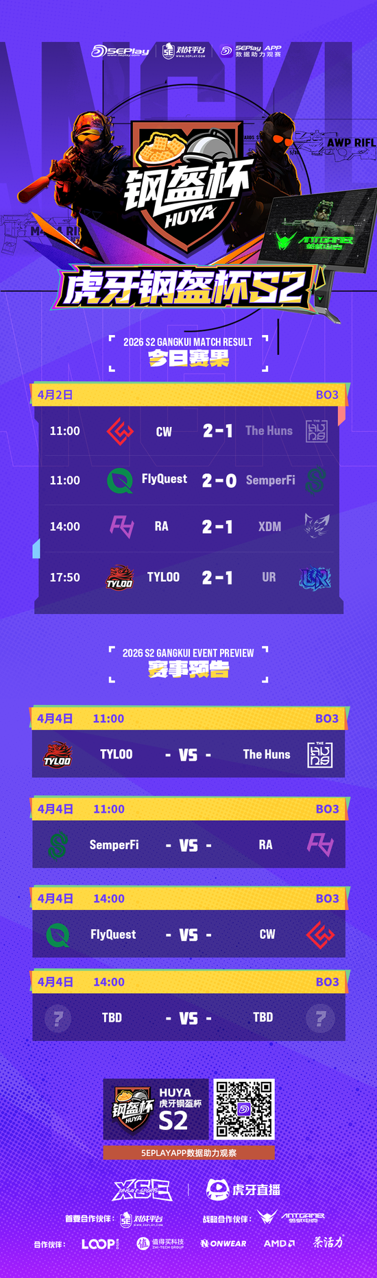【蜗牛电竞】钢盔杯 S2第二日战况:败者组困难重重,RA、TYLOO均鏖战取胜【EV扑克小游戏官网】