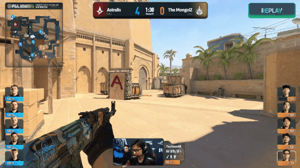 【蜗牛电竞】PGL布加勒斯特：针锋相对！Astralis 2-0 MongolZ【EV扑克小游戏官网】