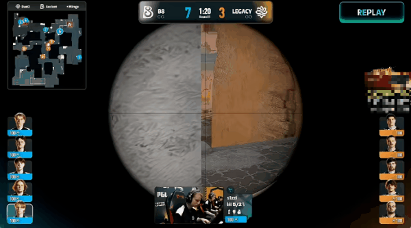 【蜗牛电竞】PGL布加勒斯特：年轻人的火力！B8 2-0 Legacy【EV扑克小游戏官网】