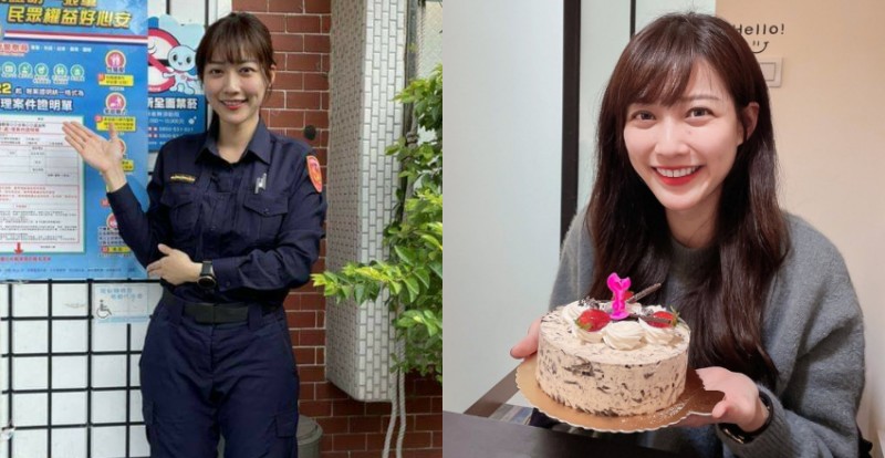 【蜗牛扑克】屏東萬丹分駐所正妹女警「林孝芸」笑容太甜　網友求被逮捕