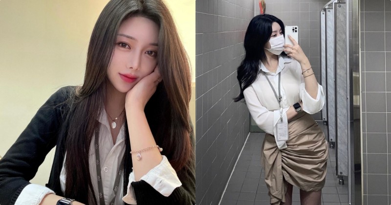 【蜗牛扑克】美豔OL「襯衫穿搭超性感」，「火辣御姐魅力」曲線超兇！