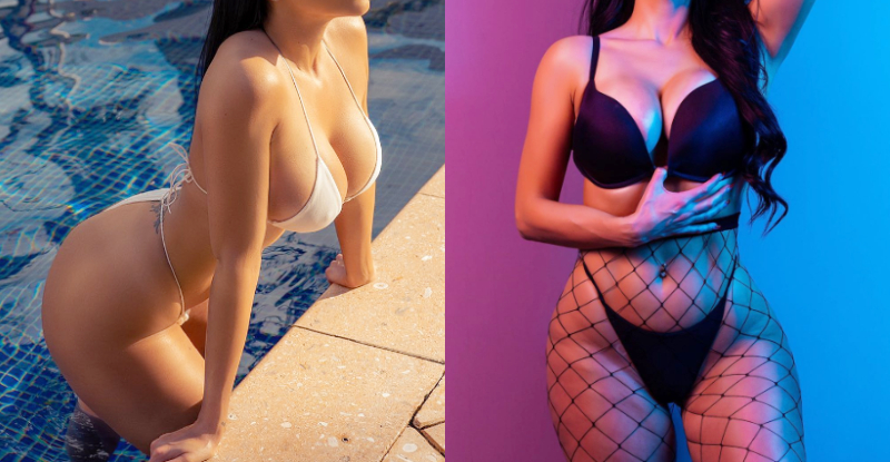 【蜗牛扑克】肉彈戰車！妹子「家庭號乳量x美式大蜜桃」前後雙殺　狂派肉感太衝擊