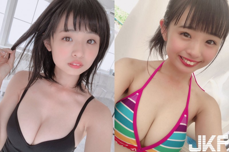 【蜗牛扑克】被譽為「三十年一遇巨乳蘿莉」笑起來兔寶寶牙超Q　配上G級巨乳也太過分！
