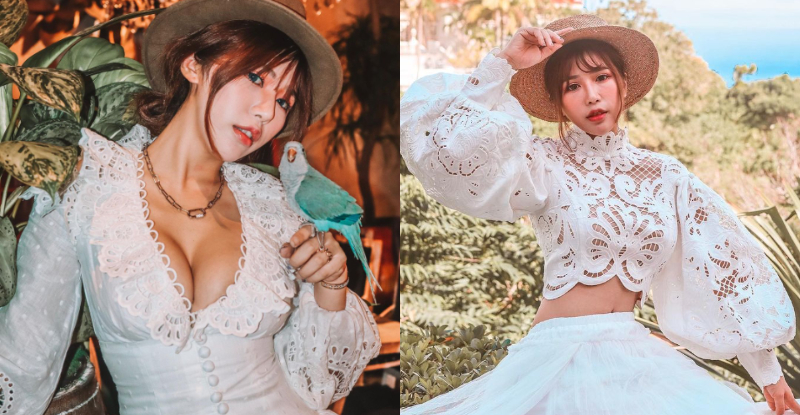【蜗牛扑克】巴洛克少女！「彌海砂Sarre」精美洋裝偷曬小蠻腰，「兇猛玉兔」也失控蹦出