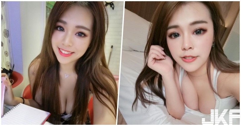 【蜗牛扑克】正妹躺床「白嫩美乳現形」！「傲人爆奶畫面」實在太逼人了！