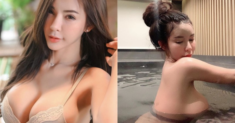 【蜗牛扑克】堅挺雙峰不受引力拘束！「泰國豪乳妹」大方袒露奶奶，連洗澡都不怕被看！