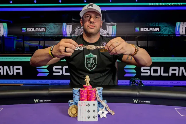 【EV扑克】Michael Mizrachi $10K PLO赛拿下个人第9条WSOP金手链