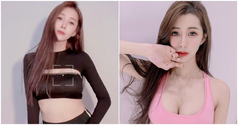 【蜗牛扑克】不知該看胸還是腰！「甜心 DJ」Ivy 居家大秀帥氣舞技　胸前挖空、螞蟻腰狂扭超性感！