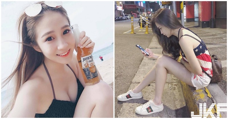 【蜗牛扑克】街頭捕獲「白皙長腿妹」！惹火美乳「回頭率好高」，網驚：是國光女神！