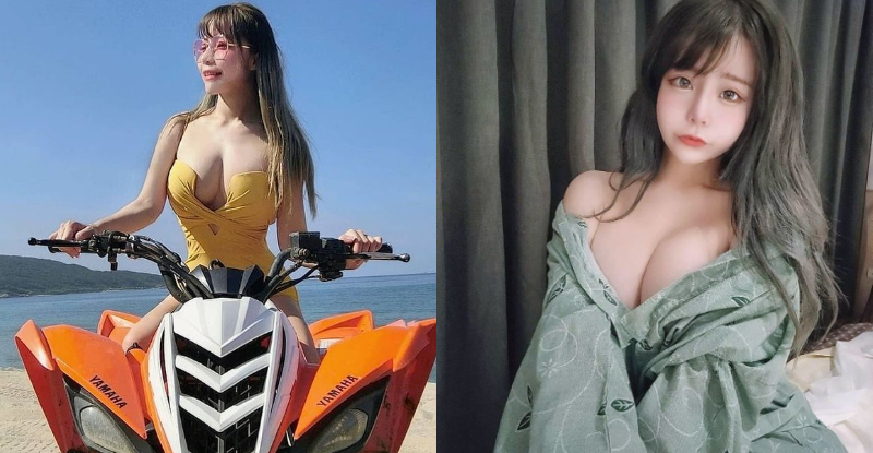 【蜗牛扑克】巨乳正妹「菲菲」沿海線放曬「大車燈」，粉絲狂躁跪求上車！