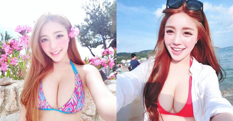 【蜗牛扑克】兇猛無比！台灣版Angelababy「黃琳」巨美的雙峰壓垮地平線所有男人！