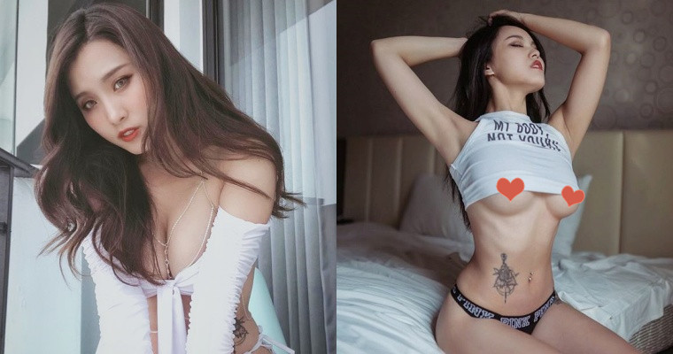 【蜗牛扑克】尺度飆破天際！辣模「Effi」不穿內衣放風「巨乳」！各種「若隱若現」超撩人