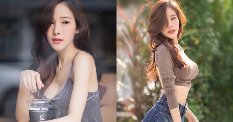 【蜗牛扑克】超級腰瘦！曼谷女孩「Arys」美乳蜂腰好窈窕，牛仔褲都快要滑落！